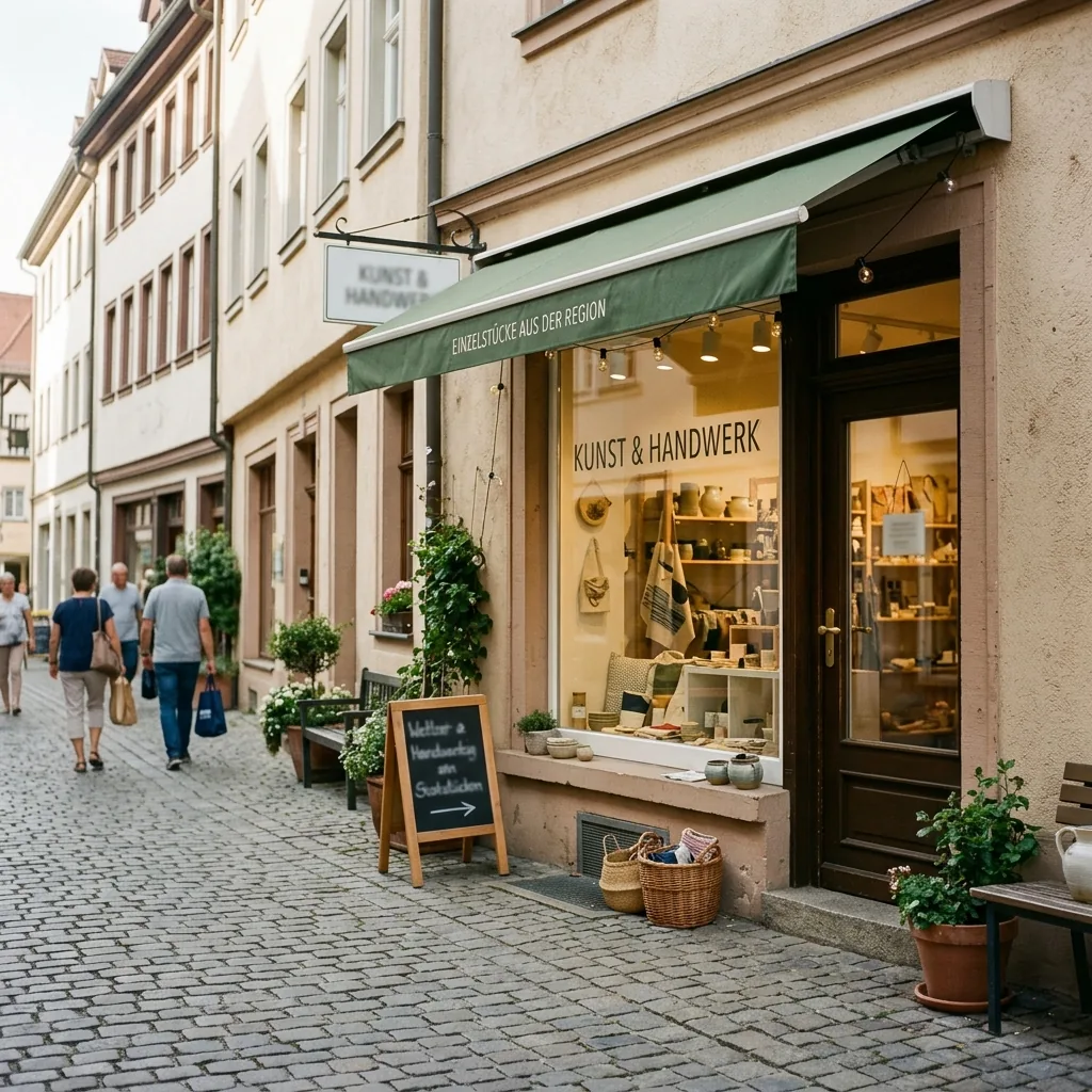 Einzelhandelsgeschäft mit Ladenfront